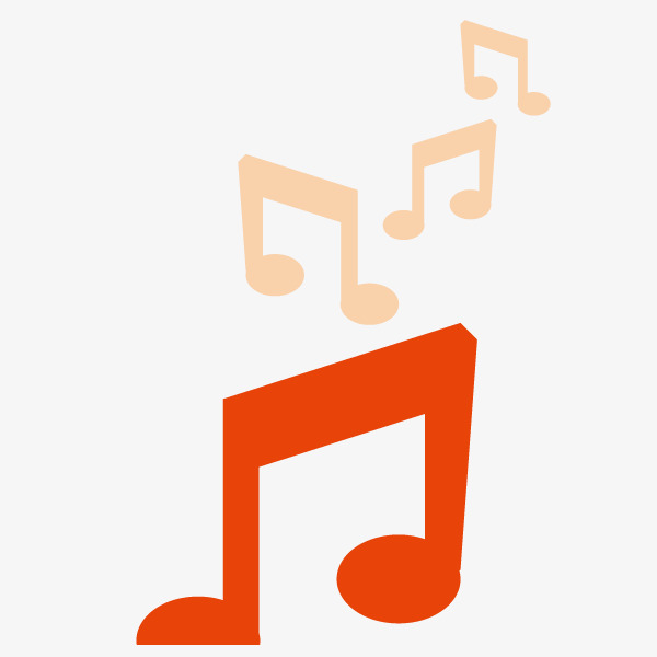 600x600 Vector Musical Symbol, Orange, Vector, Music Png And Vector For