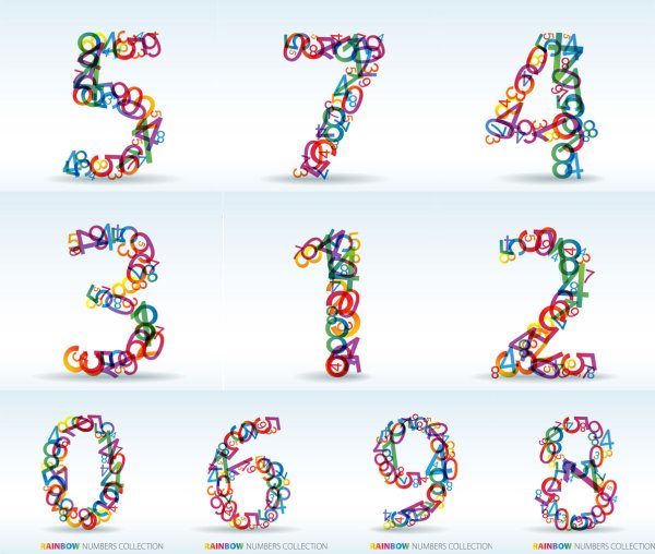 600x508 Free Vector Numbers Of Digits Psd Files, Vectors Amp Graphics