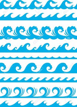 260x360 Download Free Vector Ocean Waves Clipart Wind Wave Royalty Free