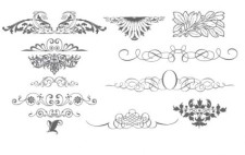 225x142 Free Vector Ornaments Free Vector 4vector