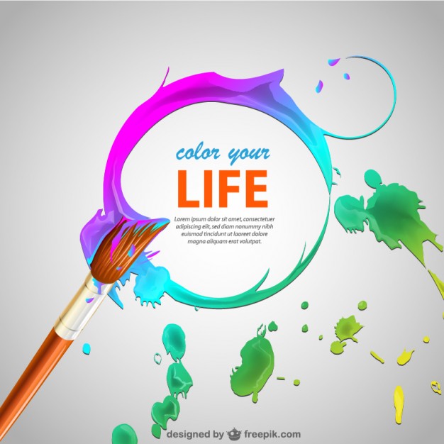 626x626 Paint Brush Strokes And Brush Background Vector Free Download