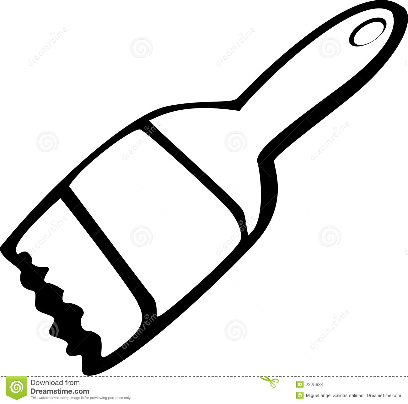 1300x1285 Paint Brush Vector Clipart Panda