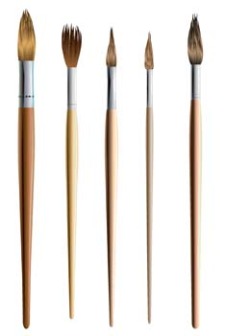 225x336 Paint Brushes Vector Free Vector 4vector