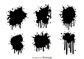 285x200 Spraypaint Drips Free Vector Graphic Art Free Download (Found 523