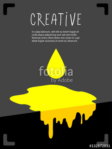375x500 Yellow Paint Drip, Splash Background Stock Image And Royalty Free