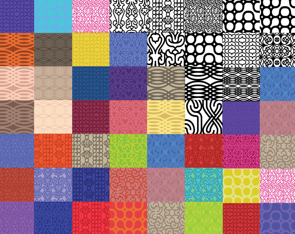 1024x812 Vector Pattern Swatches Vector Art Amp Graphics