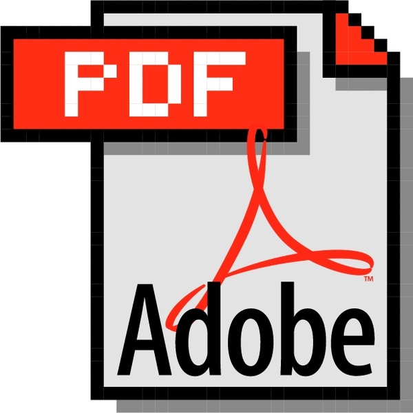 600x600 Adobe Pdf 1 Free Vector In Encapsulated Postscript Eps ( .eps
