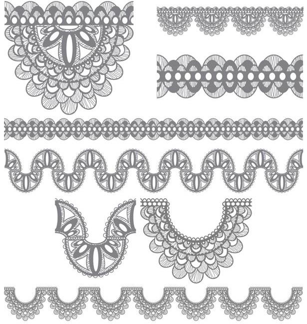 615x649 Lace Border Vector Free Pdf Format Free Vector Download