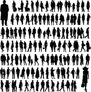 365x368 Office People Silhouette Free Vector Download (93,596 Free Vector