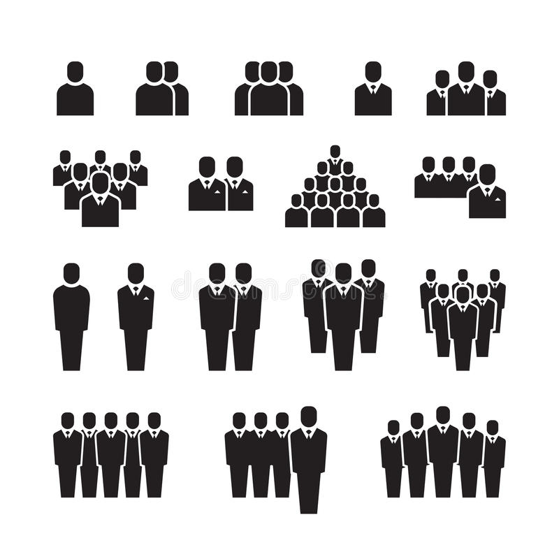 800x800 Business Team Silhouette People Employee Group Crowd Vector Free