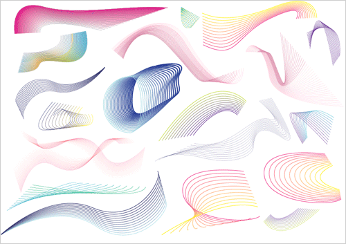 500x353 Free Vector Swirls Amp Twirls Pack Creative
