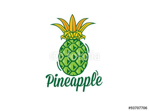 500x375 Pineapple Logo Stock Image And Royalty Free Vector Files On