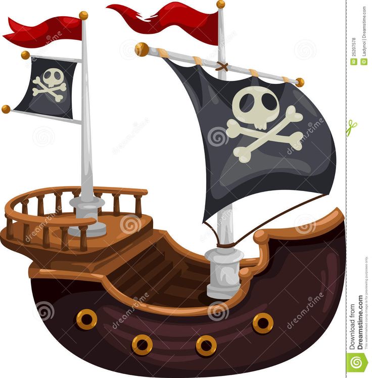 736x748 Pirate Ship Clipart Group With Items