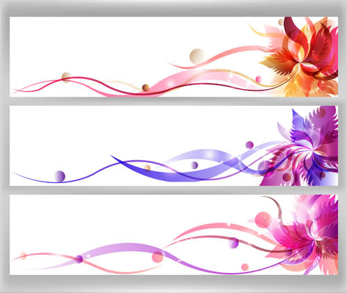 499x421 Floral Banners Free Vector Ai Format Free Vector Download