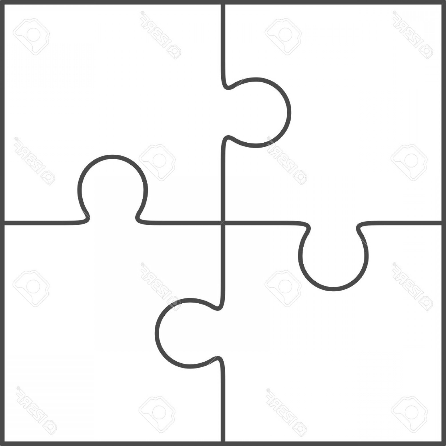 Free Vector Puzzle Pieces at GetDrawings | Free download