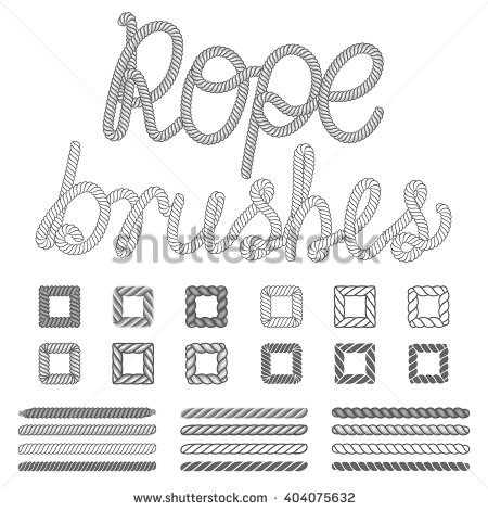 450x470 Adobe Illustrator Rope Brush (10 Images)