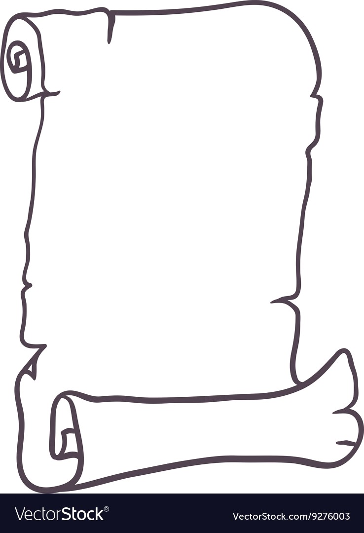 738x1080 Old Paper Scroll Royalty Free Vector Image Vectorstock Magnificent