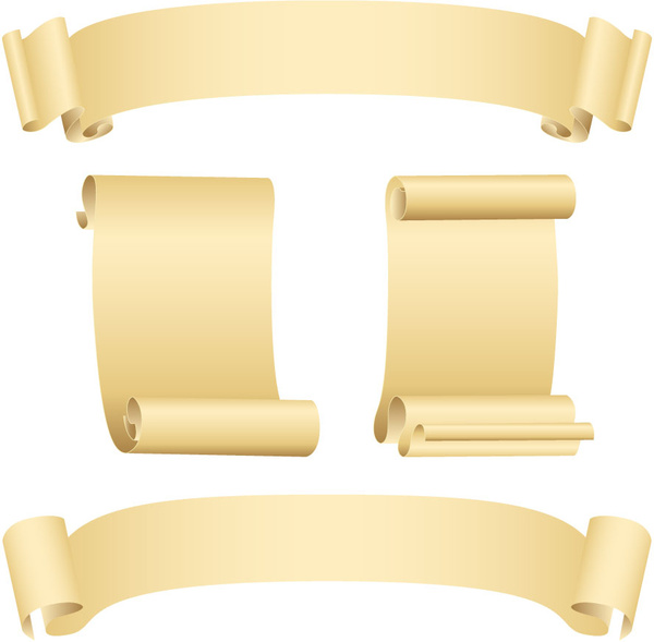 600x589 Scrollbar Vector Vector Scroll Banner Free Vector 9 800 Free