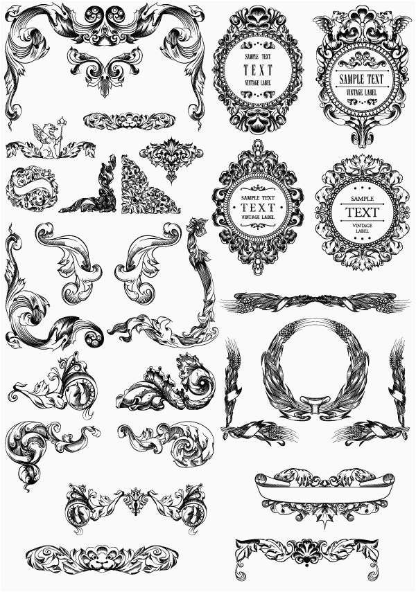 600x855 Free Vector Borders Picture Vector Borders 99 Best Scrolls And