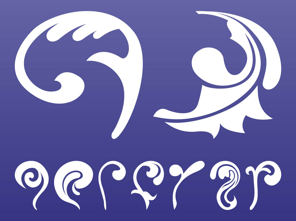 1024x765 Swirling Plant Scrolls Graphics Vector Art Amp Graphics