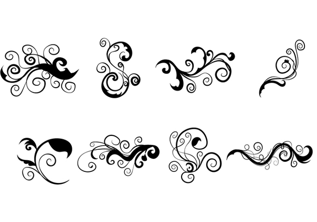 632x443 Scrollwork Vector Free Vector Download 339359 Cannypic