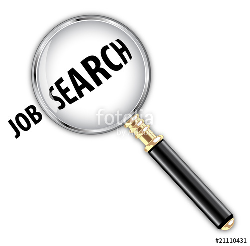 500x492 Job Search Icon Stock Image And Royalty Free Vector Files On