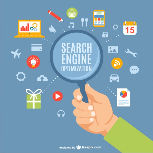 626x626 Search Engine Optimization Concept Vector Free Download