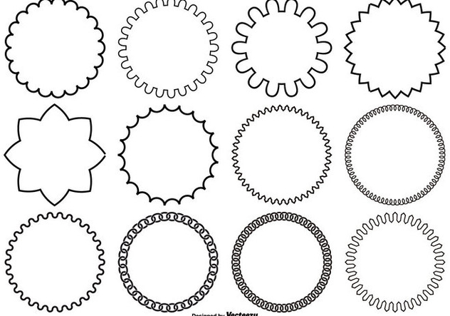 632x443 Assorted Circle Vector Shapes Free Vector Download 362253 Cannypic