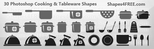 500x162 Free Custom Shapes For Adobe Photoshop