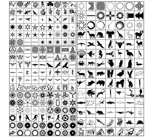 520x463 Adobe Photoshop Custom Shapes For Download