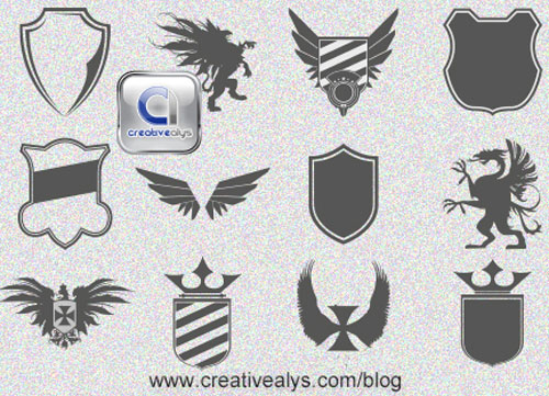 500x361 Free And Attractive Vector Shields For Designers Designbeep