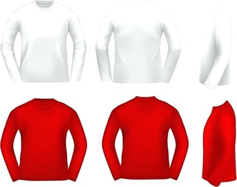 466x368 Long Sleeve T Shirt Template Label Free Vector 8 For V Tangledbeard