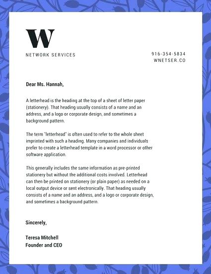 425x550 Letterhead Design Template Fresh Free Vector Company Letter Logos