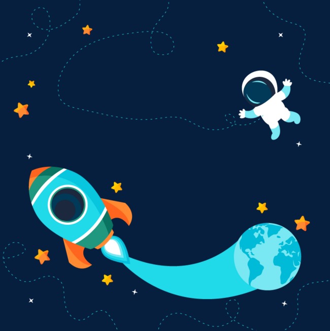 650x651 Vector Space Shuttle, Universe, Emission, Rocket Png And Vector