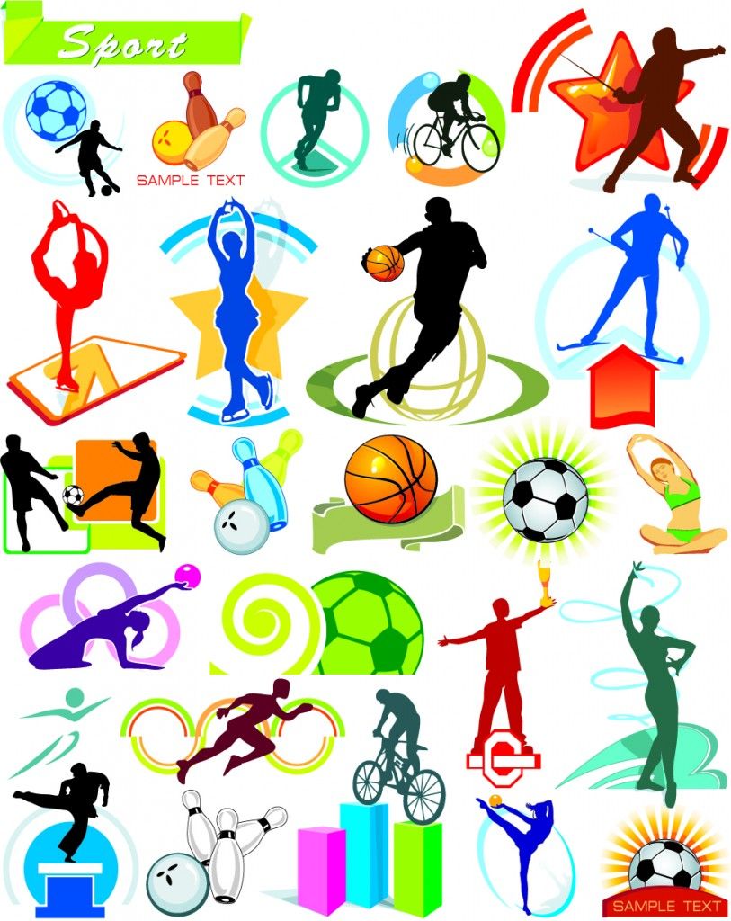 813x1024 25 Free Sports Vector Logos