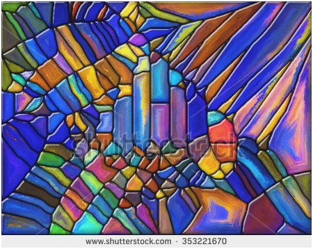 450x358 Painted Stained Glass Admirably Stock Royalty Free Amp Vectors