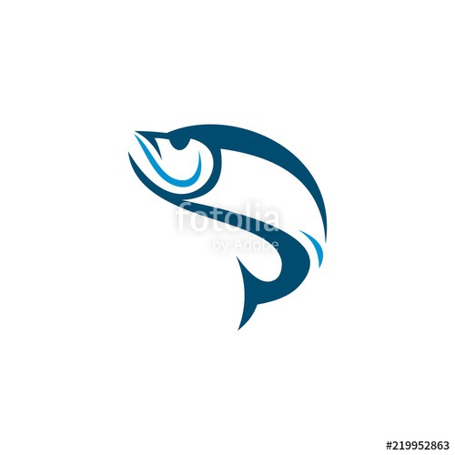 500x500 Fish Logo Vector Stock Image And Royalty Free Vector Files On