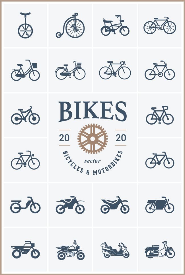 650x965 Free Download Bike Vector Pack (Psd, Ai, Eps, Svg, Png