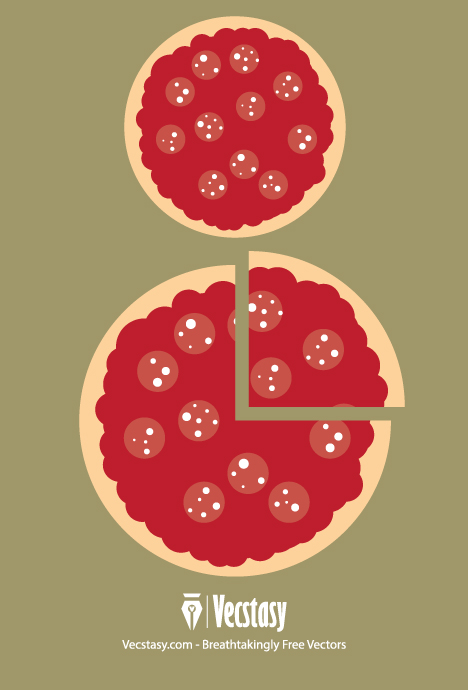 468x690 Free Vector Pizza
