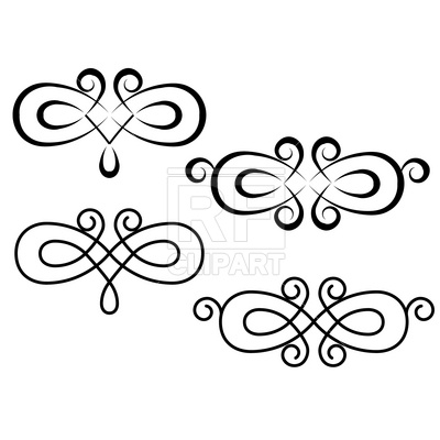 400x400 Swirl Design Elements Vector Image Vector Artwork Of Borders And