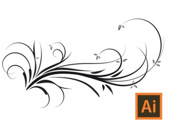 350x263 Vector Swirls Illustrator