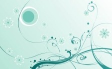 225x138 Nature Swirls Vector Design, Green Swirl Illustrator Design Free