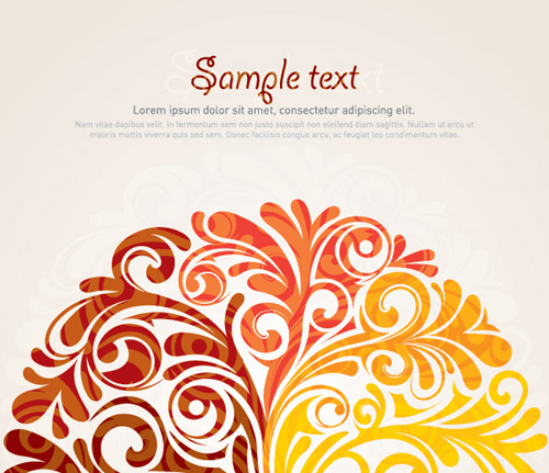 500x431 35 Free Vector Flourishes And Swirls For Inspiration