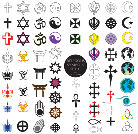 455x444 Free Religious Symbols Free Vector Set Clipart And Vector Graphics