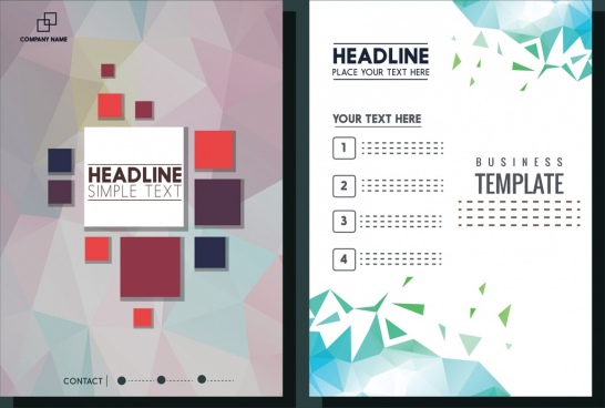 546x368 Brochure Free Vector Download (2,423 Free Vector) For Commercial