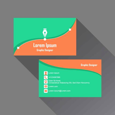490x490 Business Card Background Templates Inspirational Free Vector