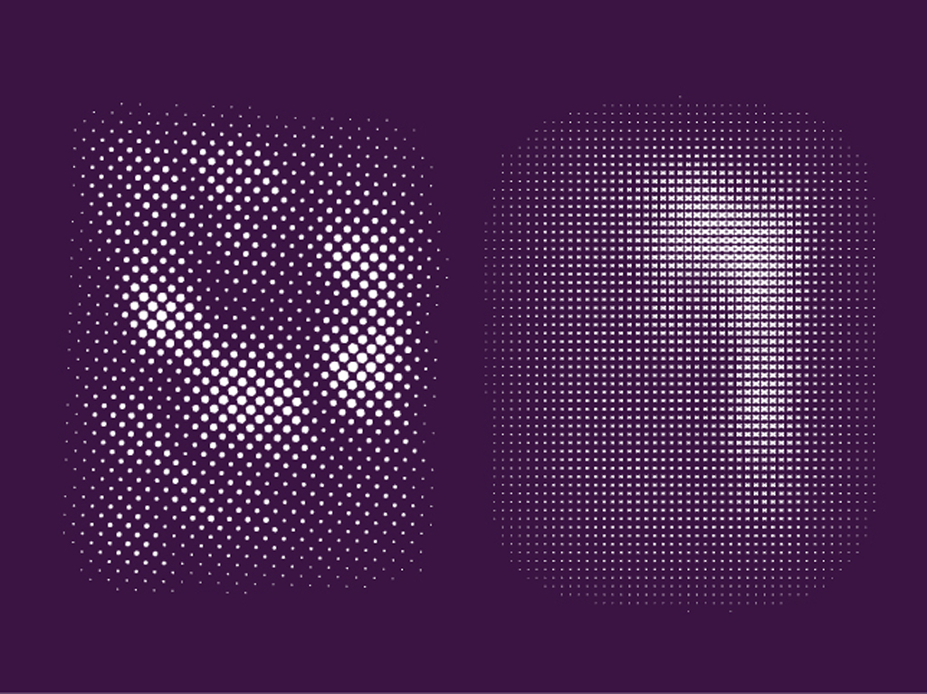 1024x767 Halftone Vector Textures Vector Art Amp Graphics