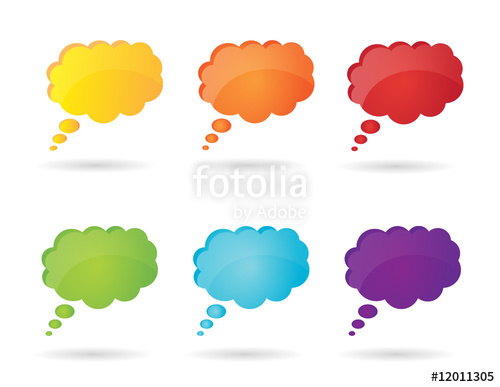 500x387 Thought Bubble Callouts Stock Image And Royalty Free Vector Files