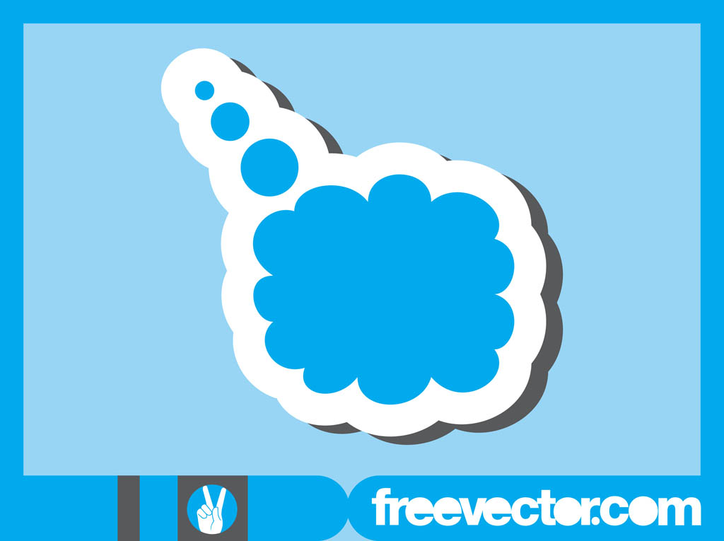 1024x765 Thought Bubble Sticker Vector Art Amp Graphics