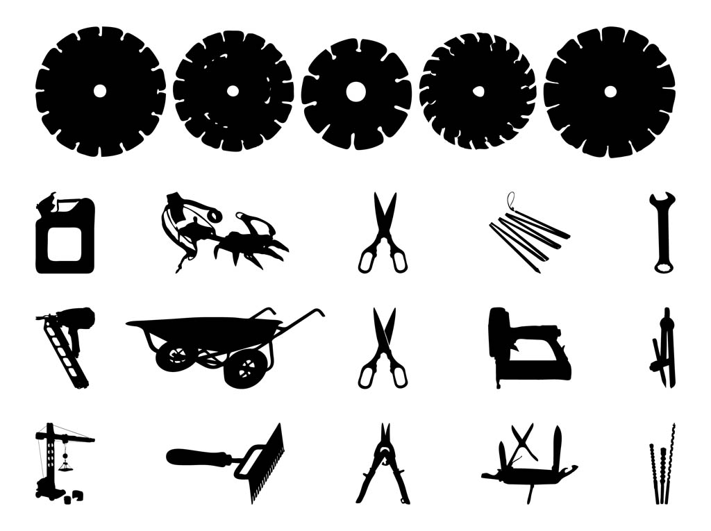 1024x765 Construction And Tools Set Vector Art Amp Graphics
